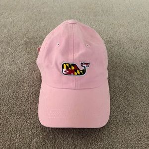 Maryland Flag Vineyard Vines Pink Whale Hat